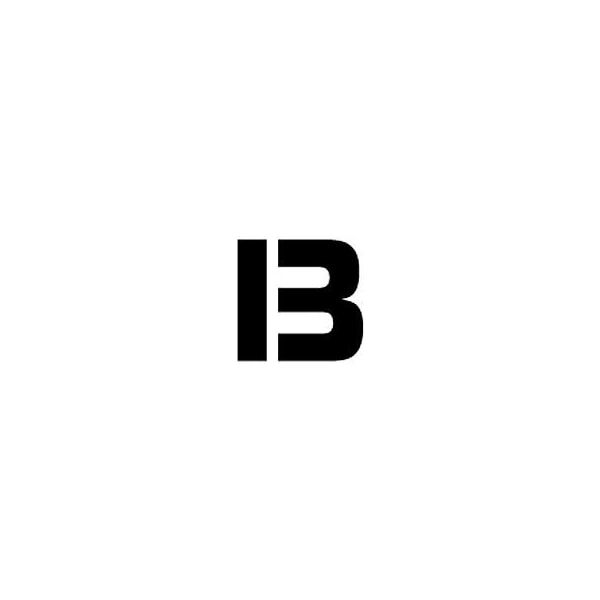 Individual Character Stencil 36in - Letter B